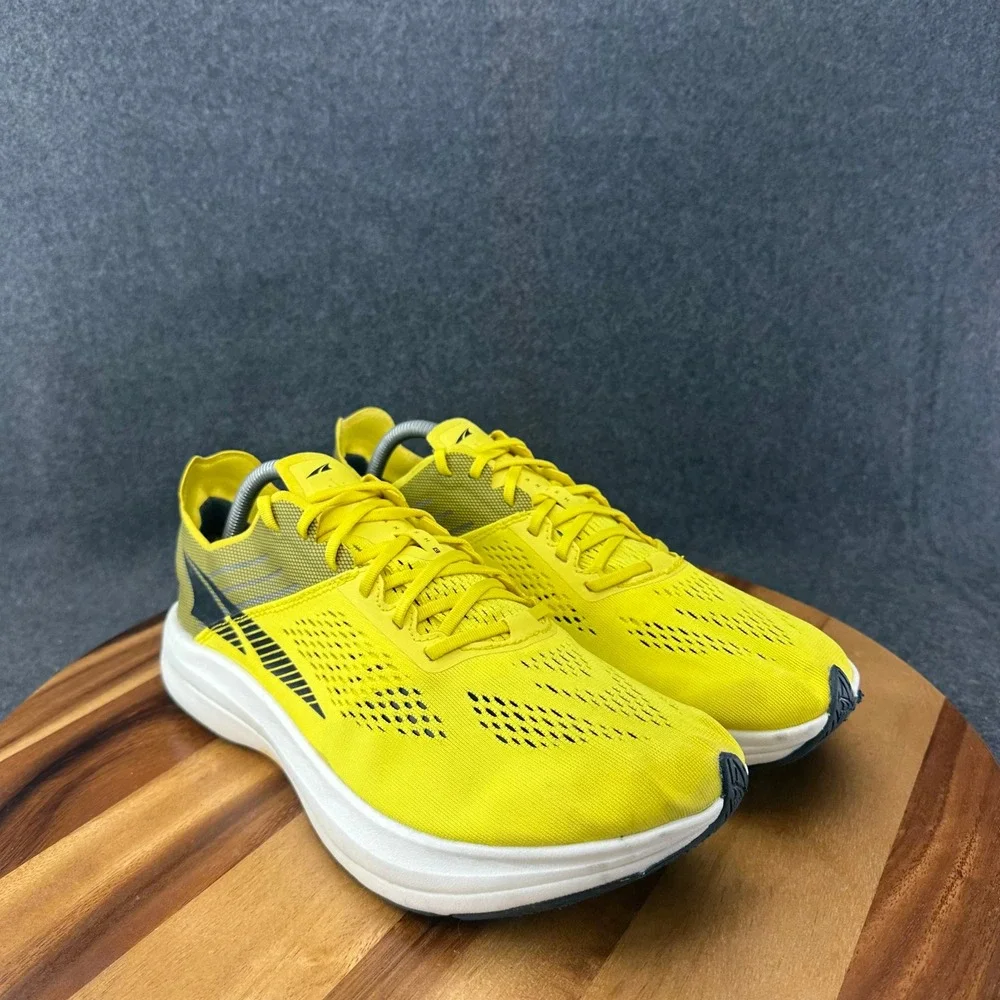 ALTRA Mens Sz 10.5 Vanish Carbon Road Running Hiking Shoe Yellow Sneaker Comfort